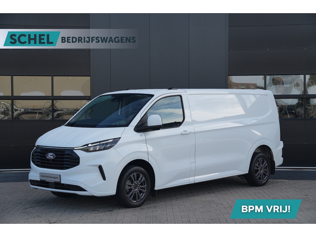 Ford Transit Custom 320 2.0 TDCI L2H1 Limited 170pk - Adaptive Cruise - Stuurwiel verwarmd - Draadloos laden - Blind spot - Navigatie - Camera - Rijklaar