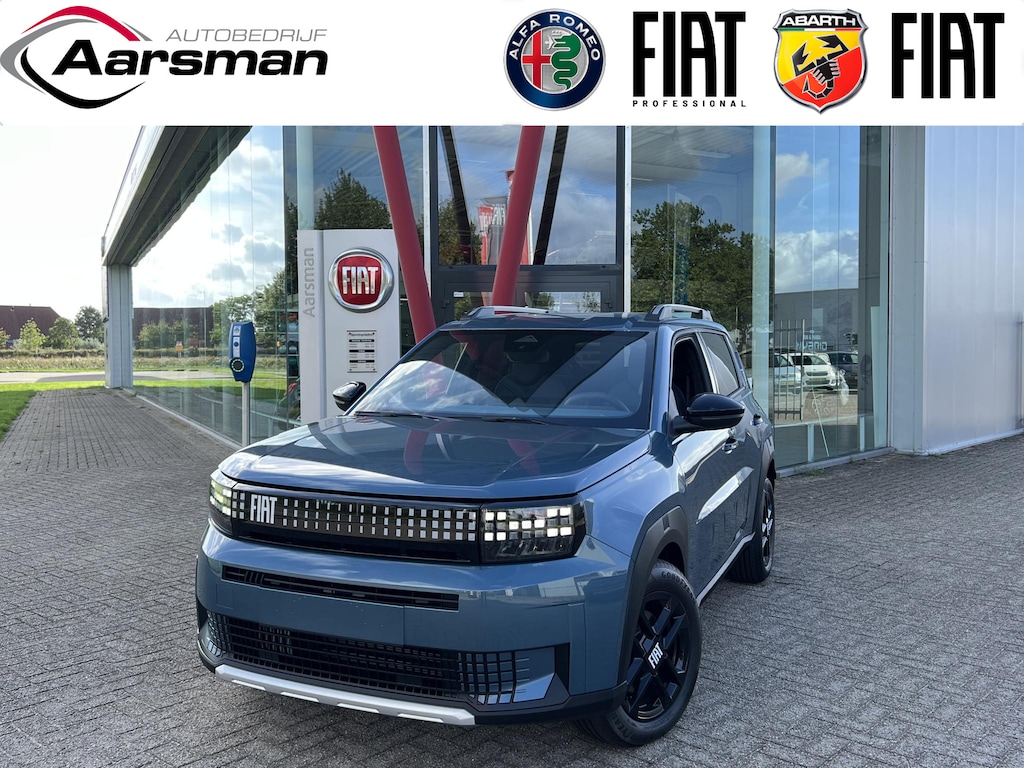 Fiat Grande Panda 1.2 Hybrid ICON | 8 Jaar garantie | Carplay | Dakrails | Lichtmetalen velgen | LED koplampen