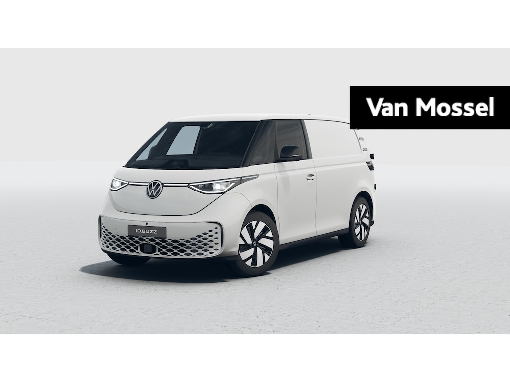 Volkswagen ID. Buzz Cargo Bulli Limited Edition 79 kWh 286PK | Airco | Achteruitrijcamera | Stoelverwarming | Trekhaak | Apple/Android Carplay | LED lampen | DAB+ | Parkeersensoren Voor + Achter |