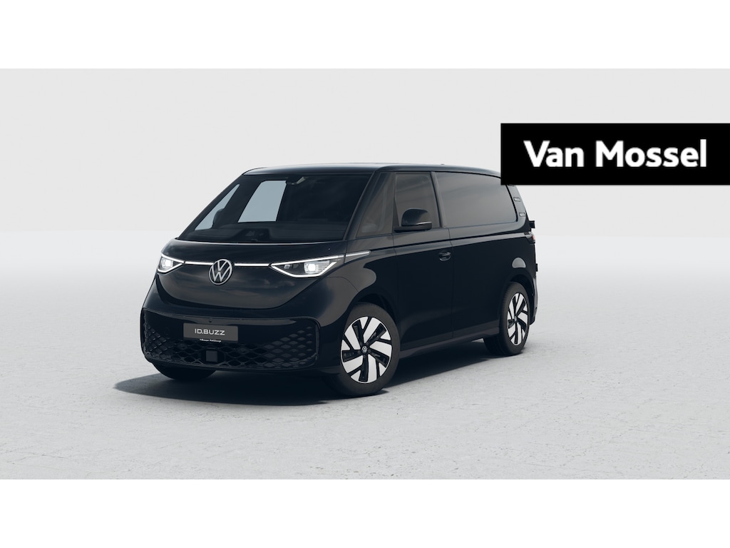 Volkswagen ID. Buzz Cargo Bulli Limited Edition 79 kWh 286PK | Airco | Achteruitrijcamera | Stoelverwarming | Trekhaak | Apple/Android Carplay | LED lampen | DAB+ | Parkeersensoren Voor + Achter |