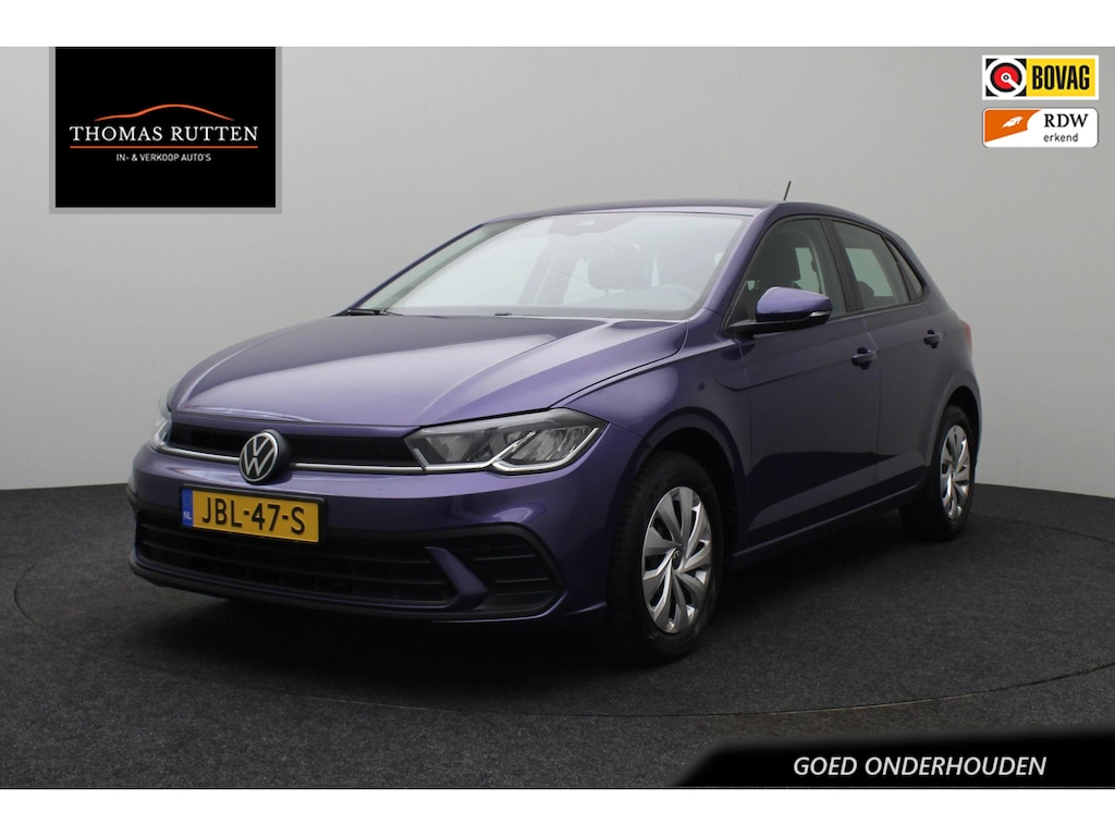 Volkswagen Polo 1.0 MPI Polo 2021 Carplay | Airco | LED | Parkeersensoren | Bluetooth | Limiter | 2 sleutels | Multifunctioneel stuurwiel | Elektrische ramen