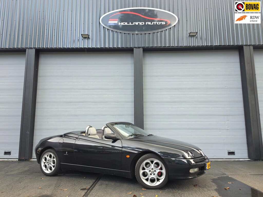 Alfa Romeo Spider 2.0-16V T.Spark, nette staat, lage km, elektrisch dak, nieuwe distributie