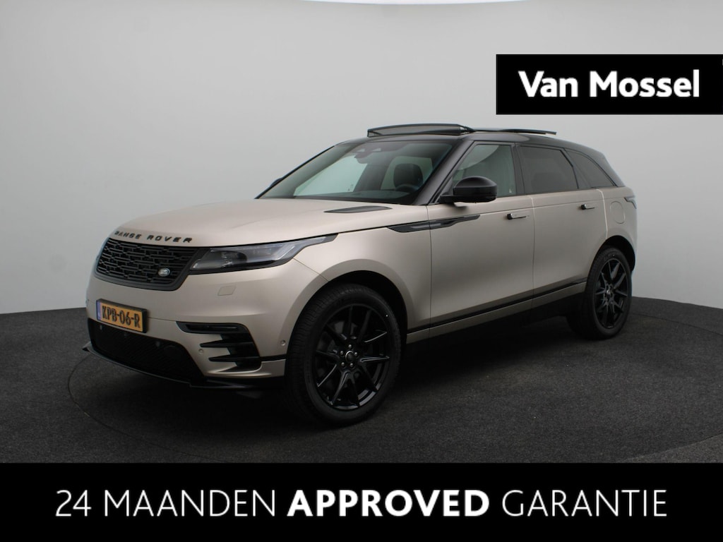 Land Rover Range Rover Velar 2.0 P400e AWD Belgravia Edition Satin PHEV | Panoramisch schuifdak | Meridian Surround | 21'' Gloss Black | Cold Climate Pack | Adaptive Cruise Control | Black pack exterieur | Head Up display |