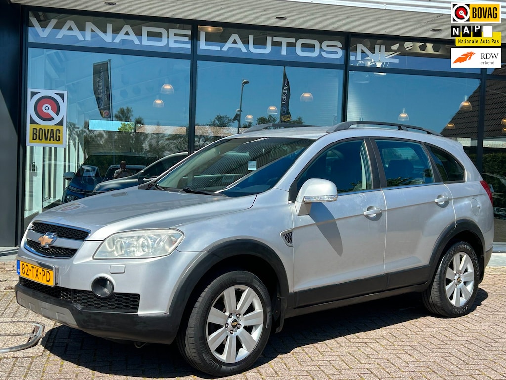Chevrolet Captiva 3.2i Executive AWD Aut. 7-Pers! Leer App-Connect Clima Cruise Trekhaak NL-Auto NAP!