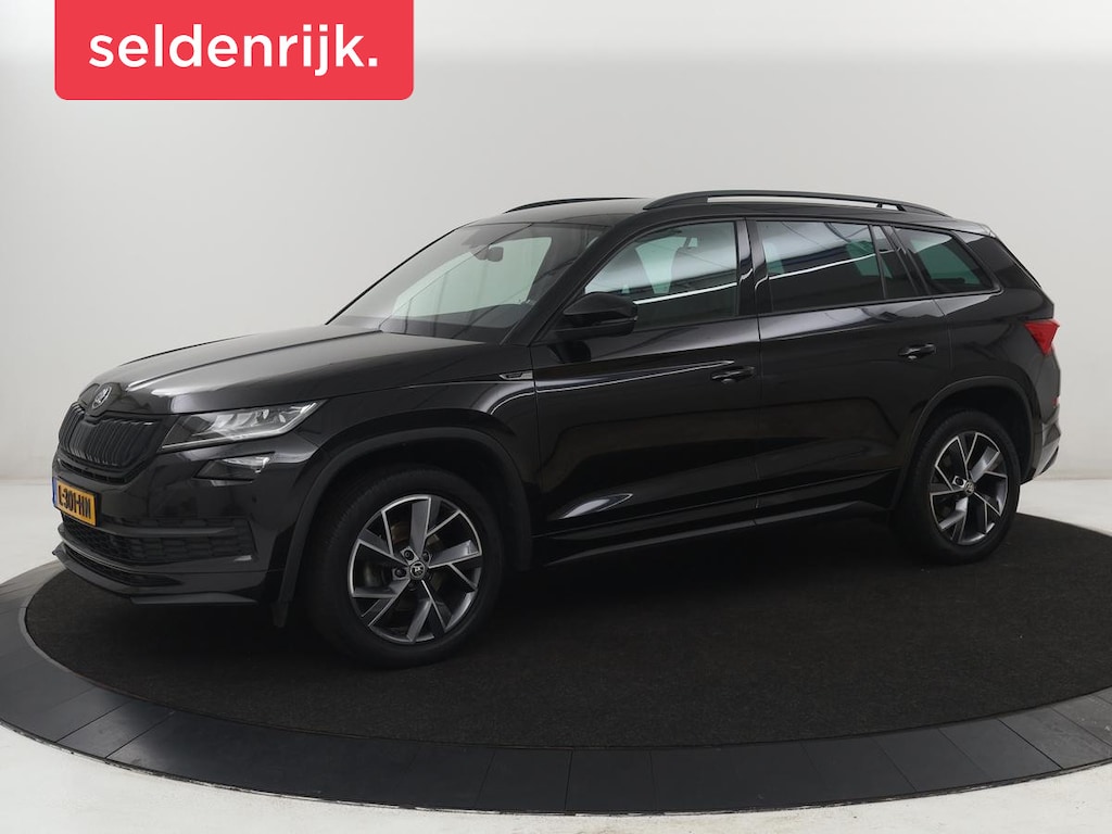 Skoda Kodiaq 1.5 TSI Sportline Business | Leder/alcantara | Memory | Stuur/stoelverwarming | Carplay | Sfeerverlichting | Camera | Park assist | Climate control |