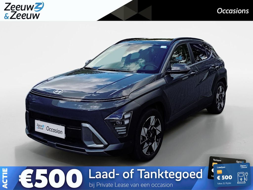 Hyundai Kona Premium sky ! Als nieuw! | Vol Opties | NU Incl. 12 maanden garantie, APK, Onderhoudsbeurt etc. Premiumpakket gratis! |