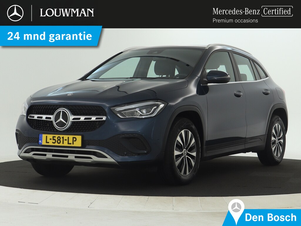 Mercedes-Benz GLA 180 Style Plus | EASY PACK achterklep | Parkeerpakket met achteruitrijcamera | Stoelverwarming | Spiegelpakket Inclusief 24 maanden Mercedes-Benz Certified garantie voor Europa.