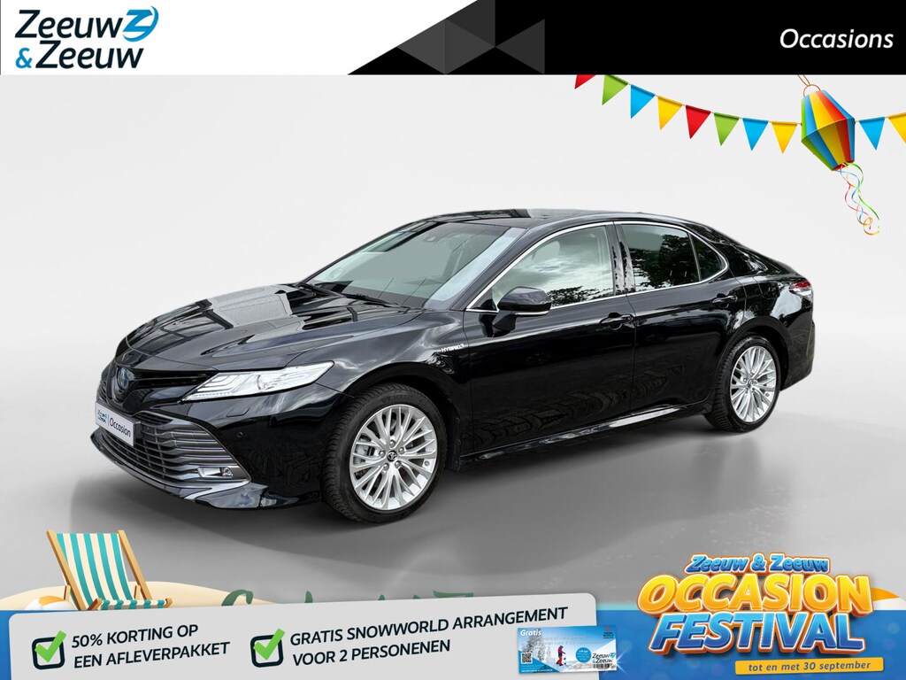 Toyota Camry 2.5 Hybrid Premium LM VELGEN | LEDER | STOELVERWARMING | CRUISE | NAVI