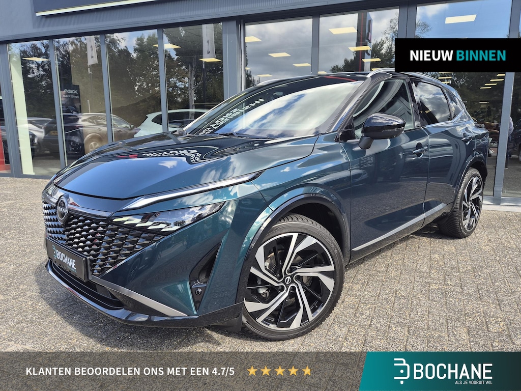 Nissan Qashqai 1.3 MHEV Xtronic Tekna Plus | Panoramadak | Bose | Built-in Google | Allseason banden | Two-tone |