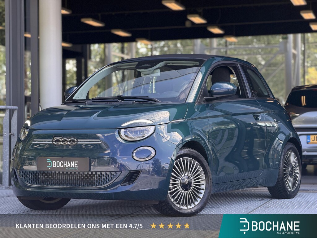 Fiat 500C RED 42 kWh 118PK SOH 93,3% | Stoelverwarming | Cruise Control | Navigatie | Carplay |