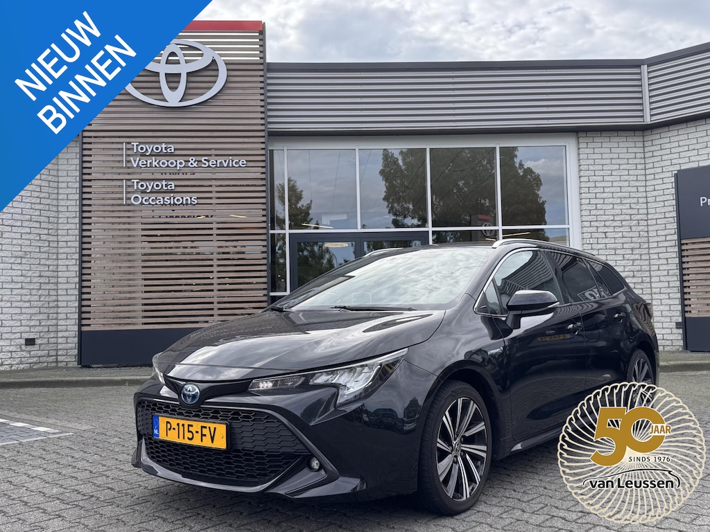 Toyota Corolla Touring Sports 1.8 Hybrid DYNAMIC STOELVERW KEYLESS NAVI CLIMA AD-CRUISE 17'' LM-VELGEN CAMERA APPLE/ANDROID NL-AUTO