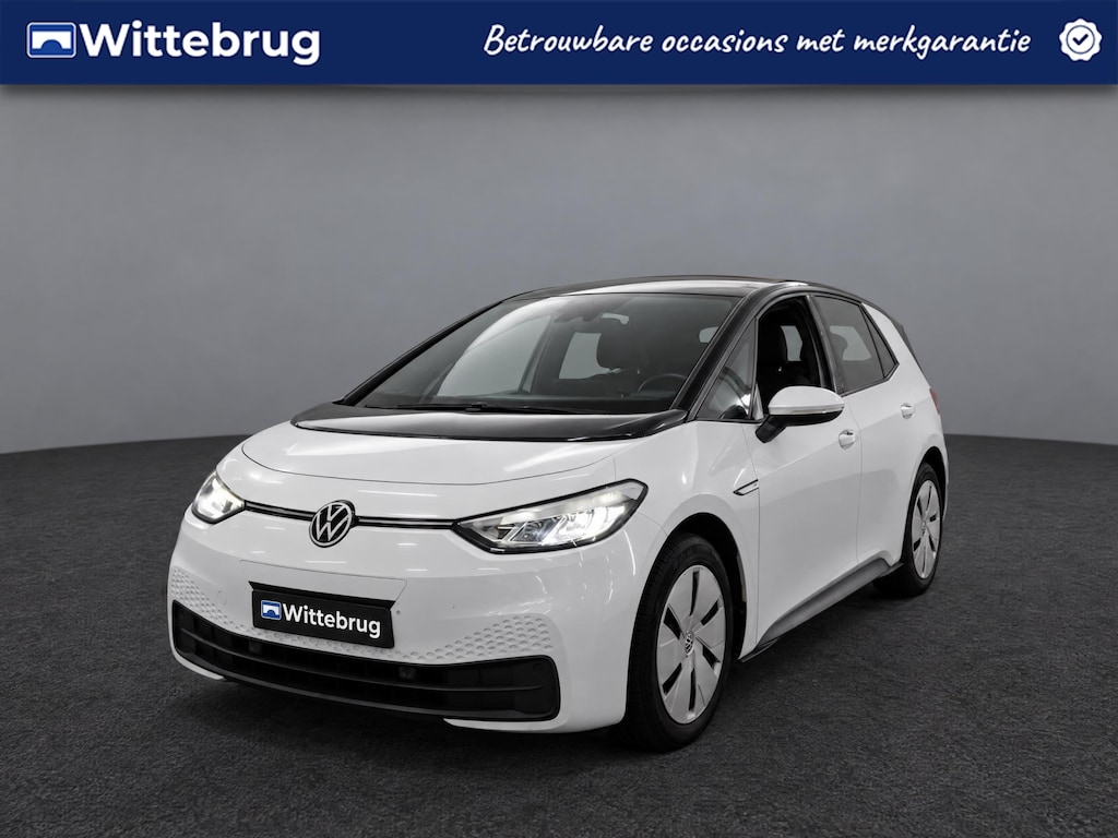Volkswagen ID.3 Pro 58 kWh Comfort Multimedia Automaat / App-connect / Navigatiesysteem / Parkeersensoren / Zwart dak / LED  / Stoelverwarming HAL