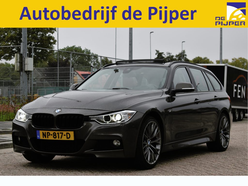 BMW 3-Serie Touring 320i xDrive High Executive M 184 pk | Vol | HUD | Elekt.haak | Keyless | Open dak | Camera | LED/Xenon | LM-Velgen 19"