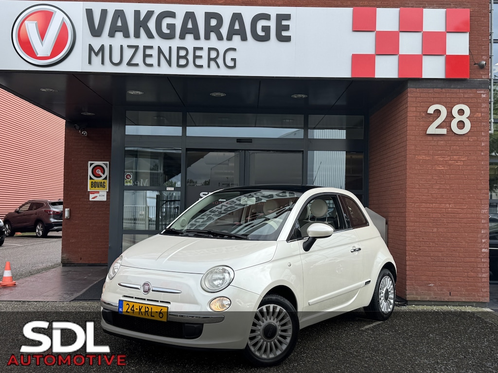Fiat 500 1.2 Lounge // AIRCO // PANO // LICHT METALEN VELGEN // COMPLEET ONDERHOUDEN!! //