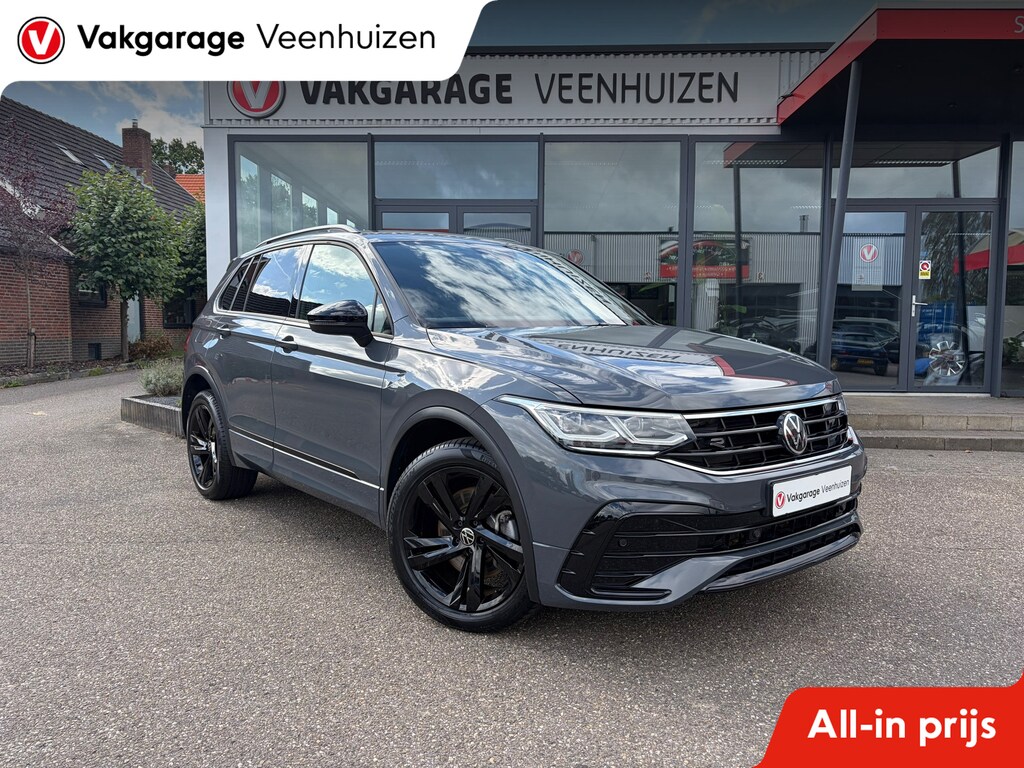 Volkswagen Tiguan 1.4 TSI eHybrid R-Line Business+ Black Style|Rijklaar prijs|Elek. trekhaak|Camera|Carplay|Stoel/stuur verw.|