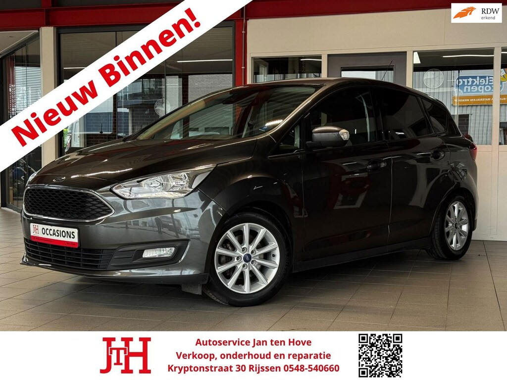 Ford C-Max 1.0 Titanium*Cruise Control*Lane assist*Stoel/Stuurverwarming*Sync-Audio*PDC*