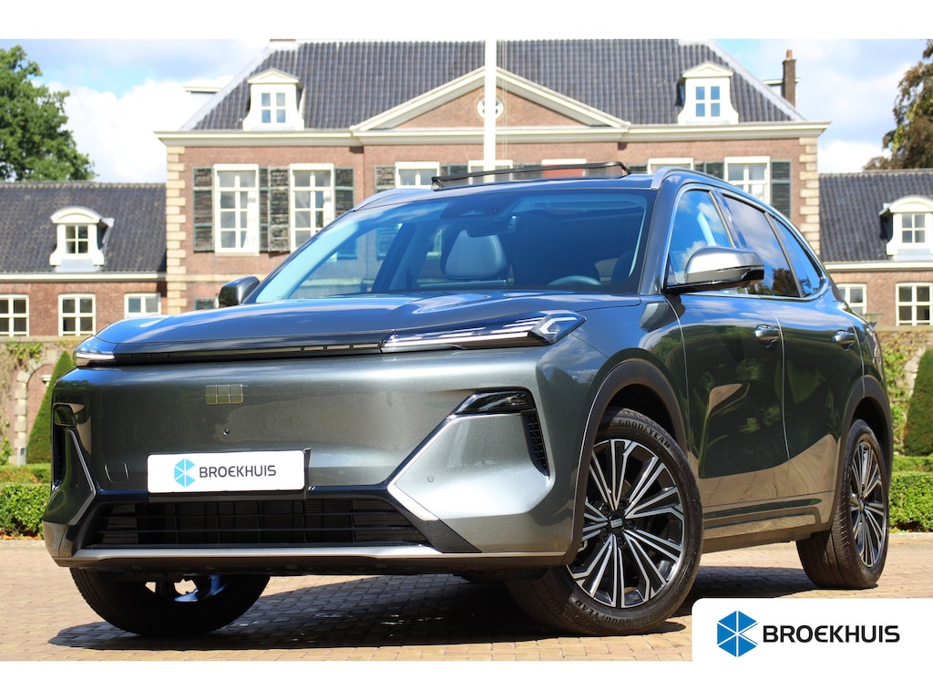 Geely Starray EM-i MAX+ | DIRECT LEVERBAAR | BOMVOL! | MASSAGE ZETELS | PANO DAK | PREMIUM AUDIO | 360 CAMERA | STOEL VENTILATIE + VERWARMING