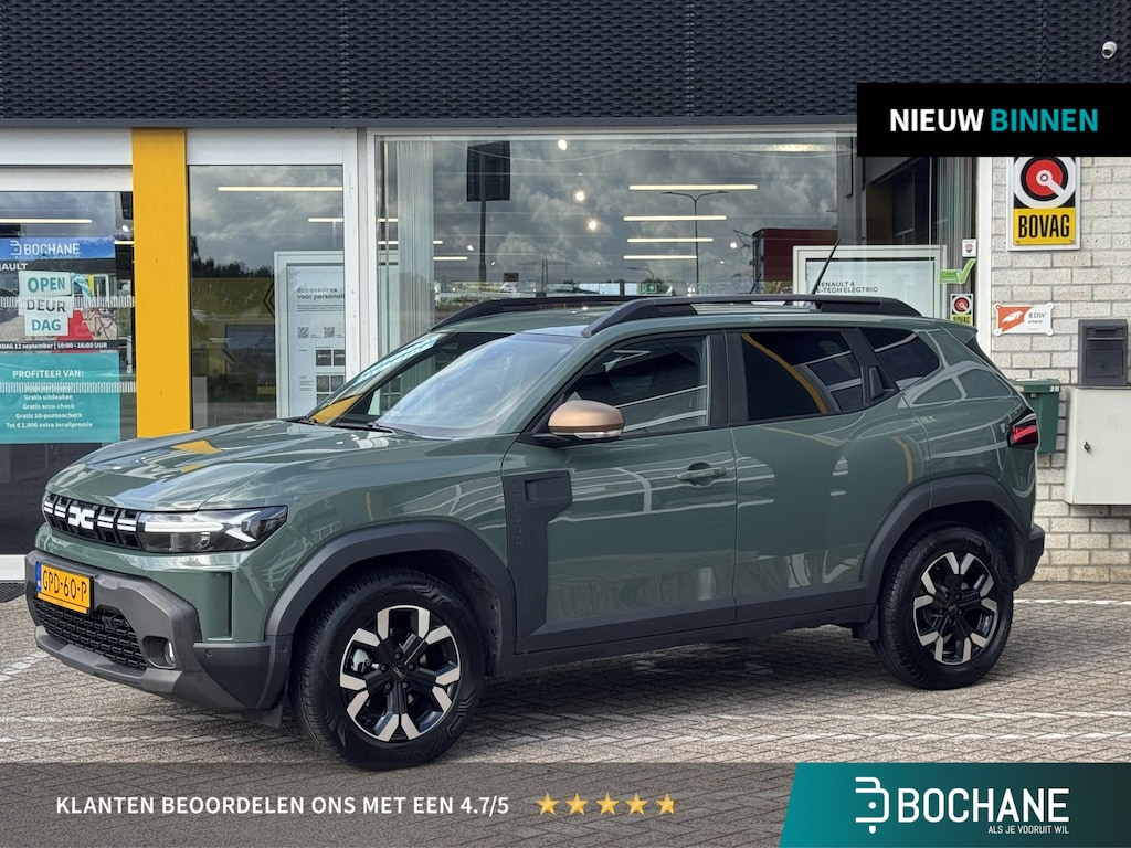 Dacia Duster 1.6 Hybrid 140 Extreme | NAP | Navigatie | Around View Camera | LED | Climate Control | Key-less | DAB |