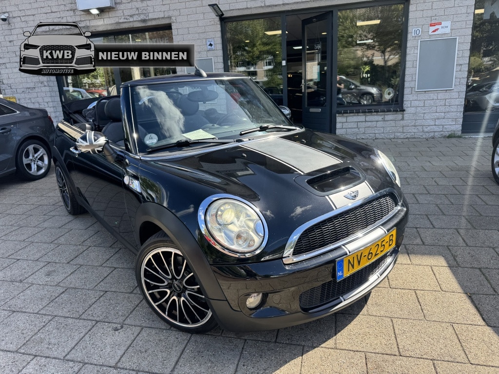 MINI John Cooper Works Cabrio 1.6 S JCW Origineel Leer Navi Uniek