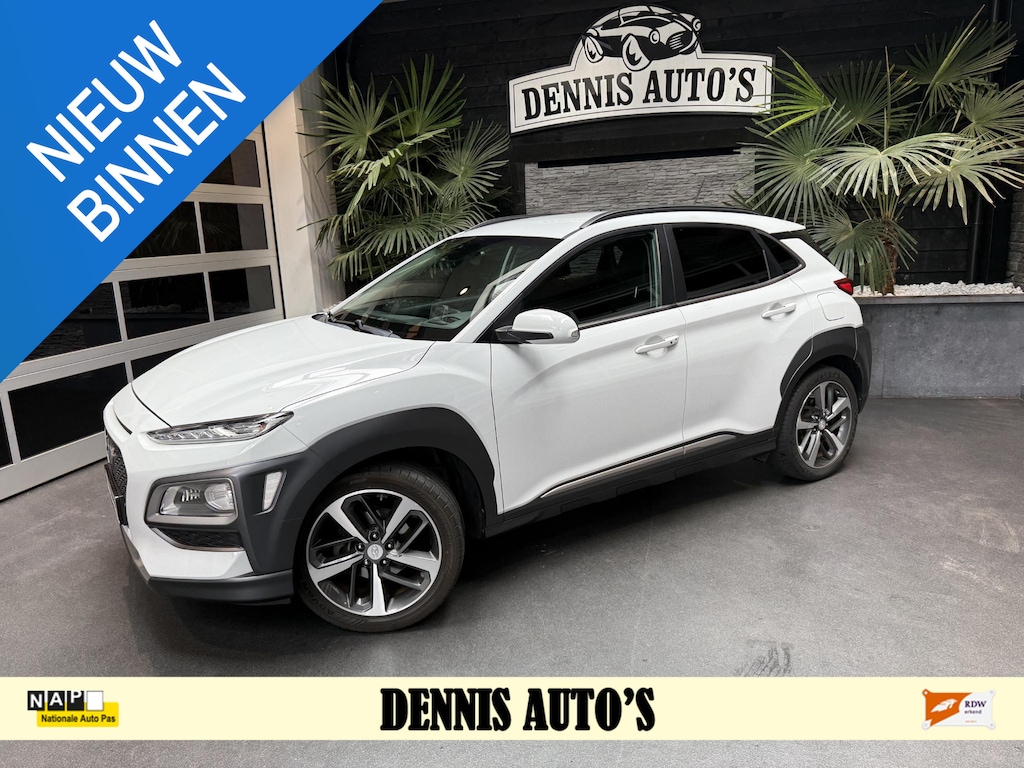Hyundai Kona 1.0T Premium zeer luxe uitvoering!!!