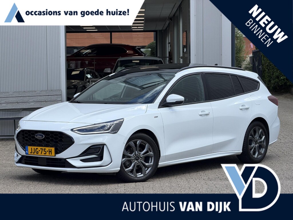 Ford Focus Wagon 1.0 EcoBoost Hybrid ST Line Style | Pano-schuifdak/Adapt.Cruise/Winterpack/18-inch