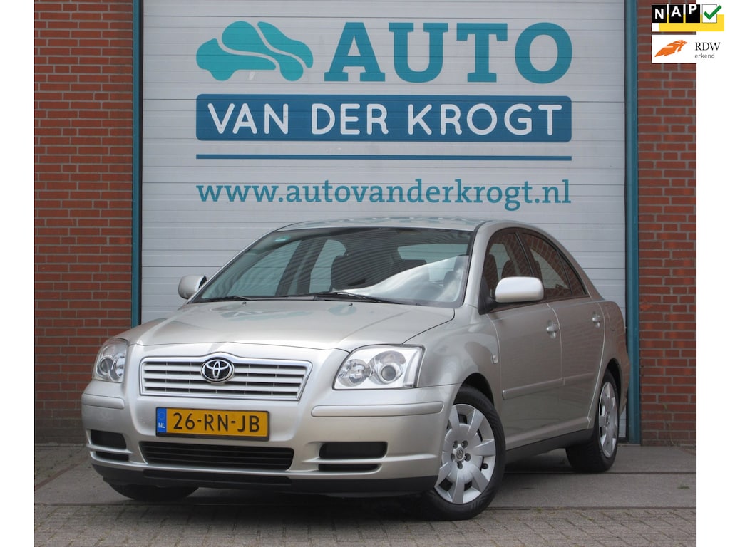 Toyota Avensis 1.8 VVTi Linea Terra, 1e Eig, Trekhaak, Dealer onderhouden, APK 2-27