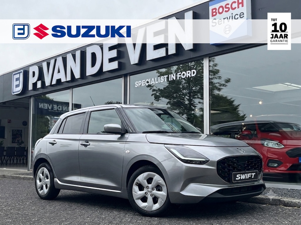 Suzuki Swift 1.2 Smart Hybrid Select CVT Automaat | In meerdere kleuren uit voorraad leverbaar | Adapt. Cruise | Camera | Stoelverwarming | 16'' | Dodehoek | Carplay/Android Auto | Smart Entry |
