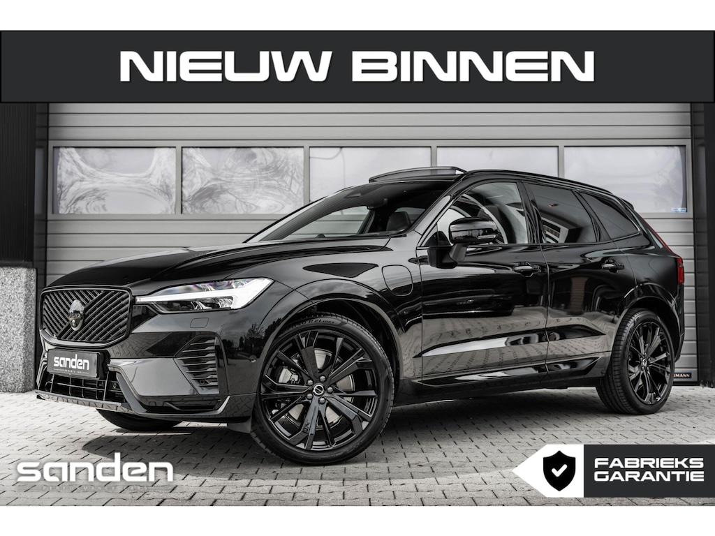 Volvo XC60 T8 AWD Black Edition|B&W|Pano|Massage|Luchtv|HUD