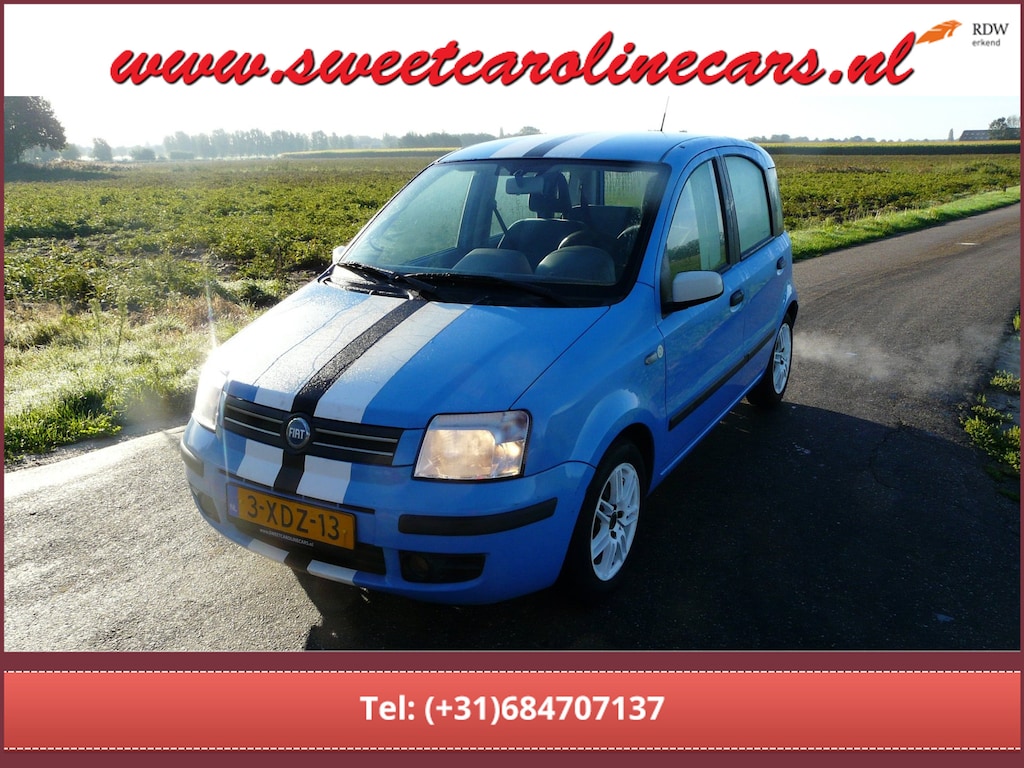 Fiat Panda 1.2 Sport Custom Edition,Airco,Elec,pakket,Sport-uitlaat, 14"Lmv's