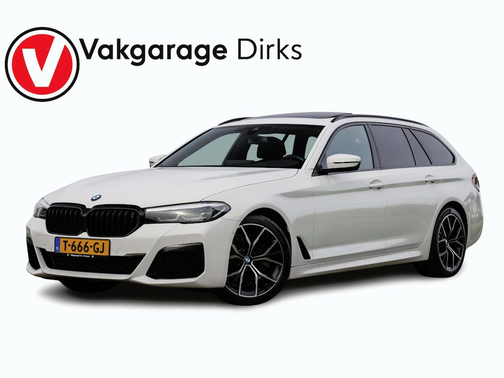 BMW 5-Serie Touring 520i M-sport ✅ Pano ✅ Comf. stoelen ✅ Leder