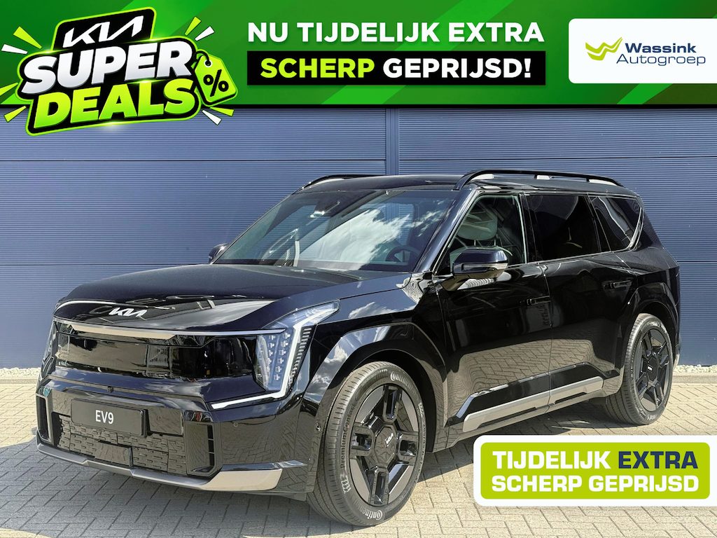 Kia EV9 GT-Line AWD 99.8 kWh | VOORDEEL | Direct Leverbaar | Full Option | Stoel/Stuurwielverwarming | Memory | 360 Camera |