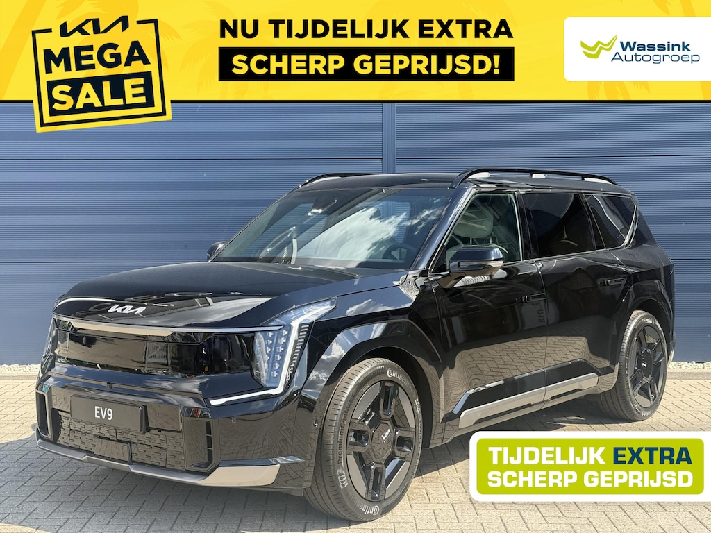 Kia EV9 GT-Line AWD 99.8 kWh | VOORDEEL | Direct Leverbaar | Full Option | Stoel/Stuurwielverwarming | Memory | 360 Camera |