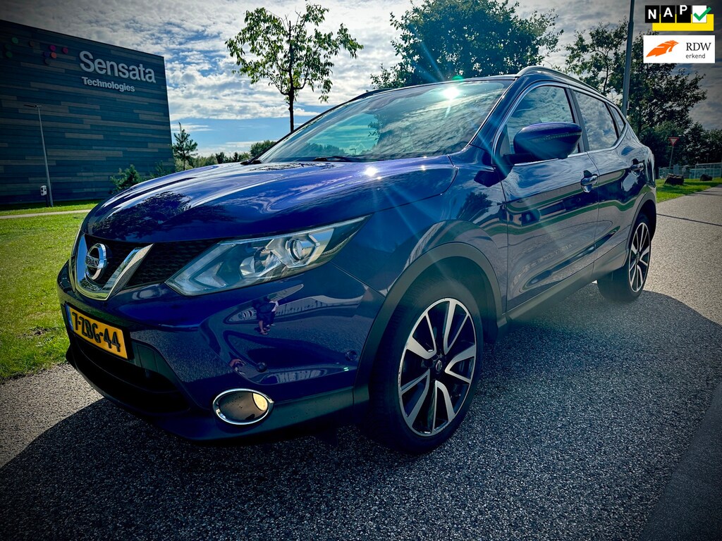 Nissan Qashqai 1.2 Tekna, LEER, PANORAMADAK, 360 GRADEN CAMERA, ETC ETC