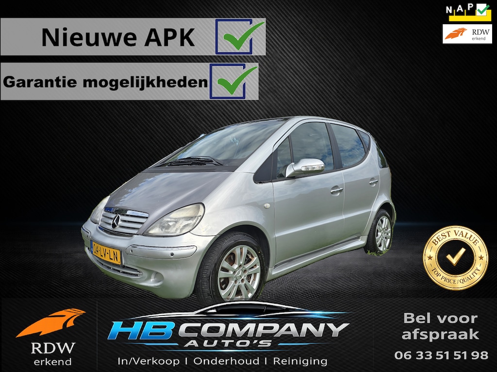 Mercedes-Benz A-klasse 210 Evolution Avantgarde | Carplay | Nieuwe APK | NAP