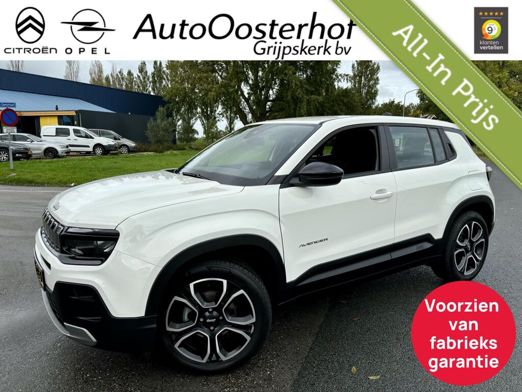 Jeep Avenger 100pk LIMITED + JBL Fabr.Gar 09-2027