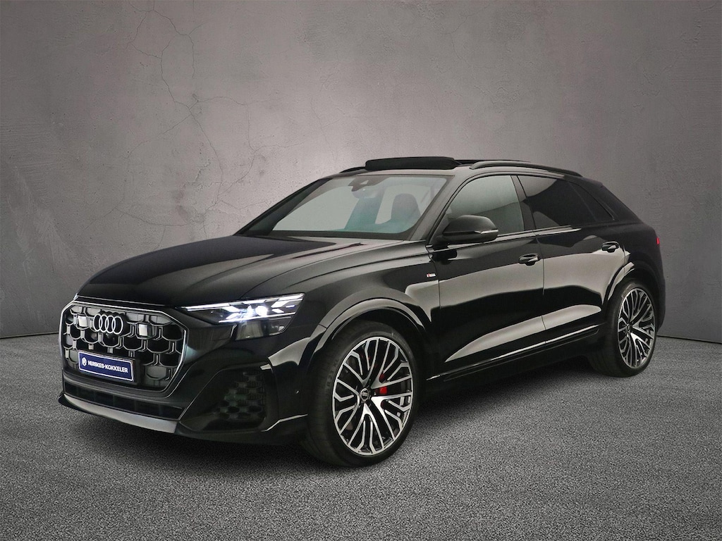 Audi Q8 60 TFSI e quattro Pro Line S Competition | Achterasbesturing | Luchtvering | B&O | Panoramadak | Trekhaak | Ambient-licht pakket | Head-Up | Laser LED | Adapt Cruise