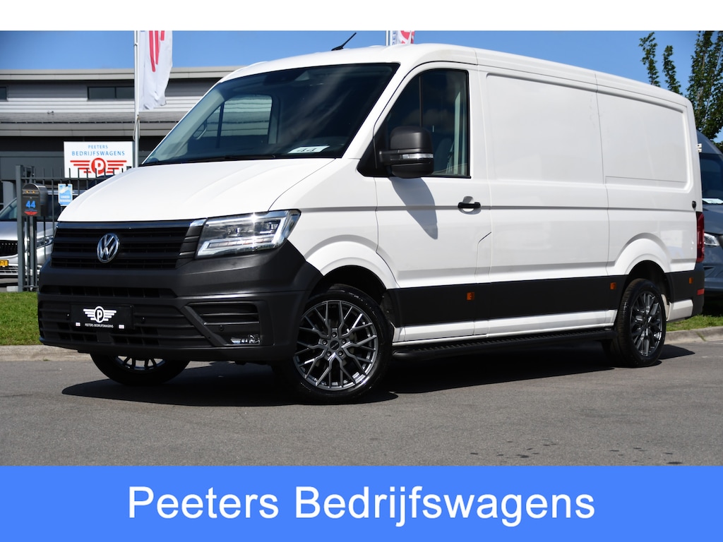 Volkswagen Crafter 35 2.0 TDI L3H2 PB Edition Camera, Cruise, Carplay, LED, Stoelverwarming, Clima, Multimedia, 177pk, Automaat, Uniek!