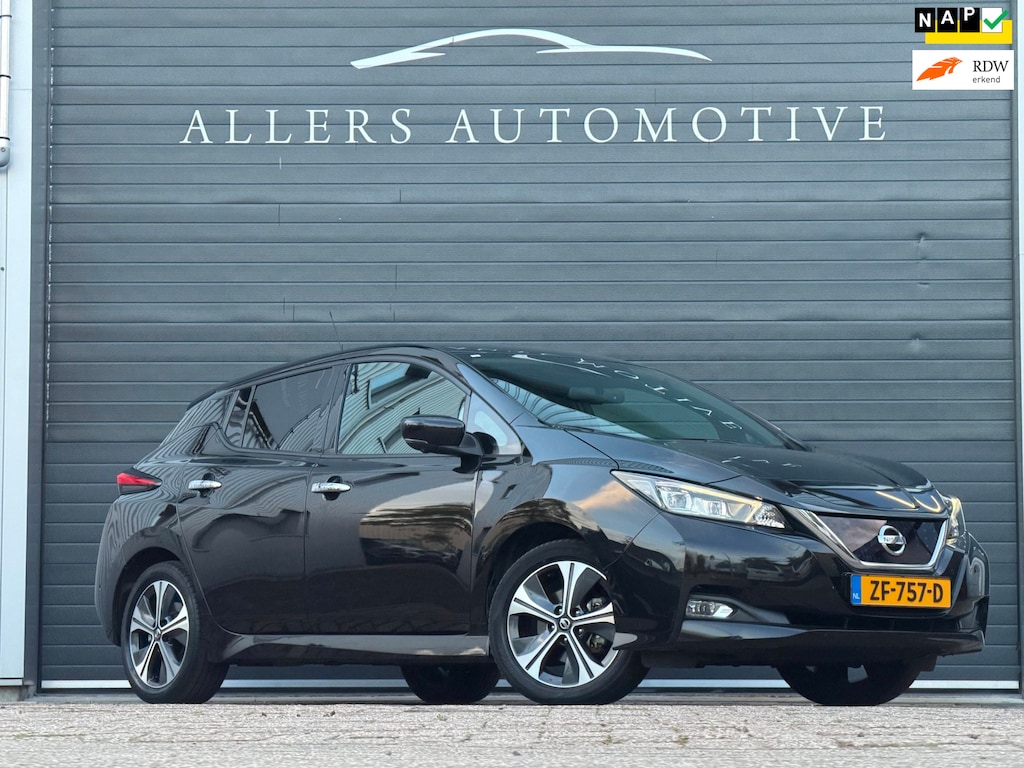Nissan Leaf Tekna 40 kWh|SOH 91%|NAP|LEDER|ADAPTIEF| STOEL VERWRM.