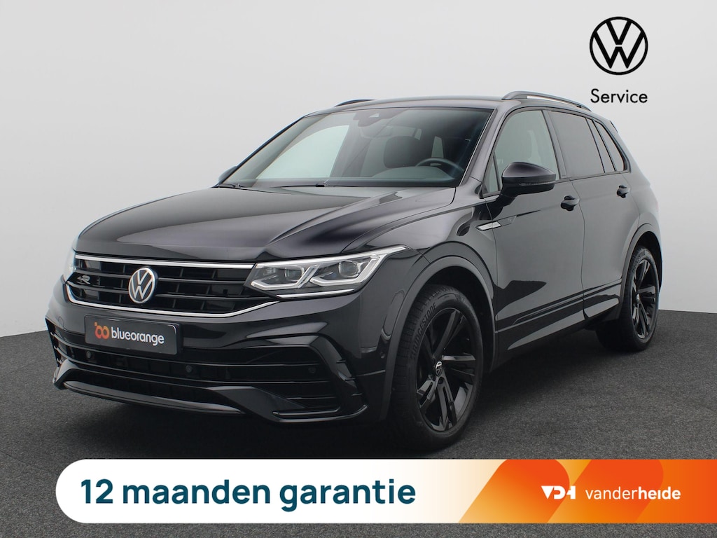 Volkswagen Tiguan 2.0 TSI 4Motion R-Line 190PK DSG Trekhaak, Black Style, Achteruitrijcamera, Side Assist, 19" LM velgen, Adaptieve Cruise Control, Stoelverwarming, Navi