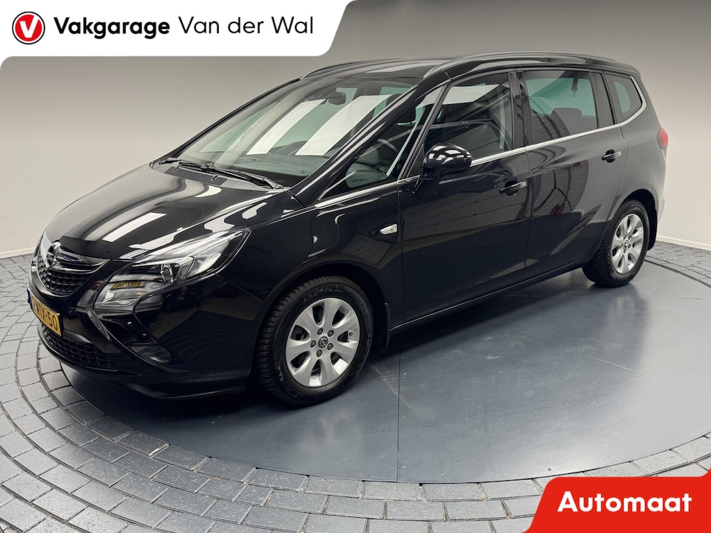 Opel Zafira Tourer 1.4i Cosmo Automaat-Trekhaak-Navigatie-Cr.contr-Clima-Camera-Parkeersensoren-Lm16''velgen