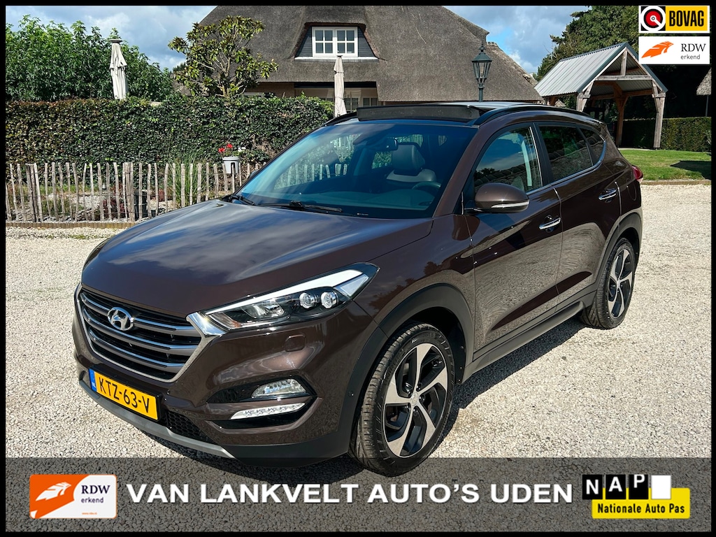 Hyundai Tucson 1.6 T-GDi Premium 4WD Leder Pano, Trekhaak