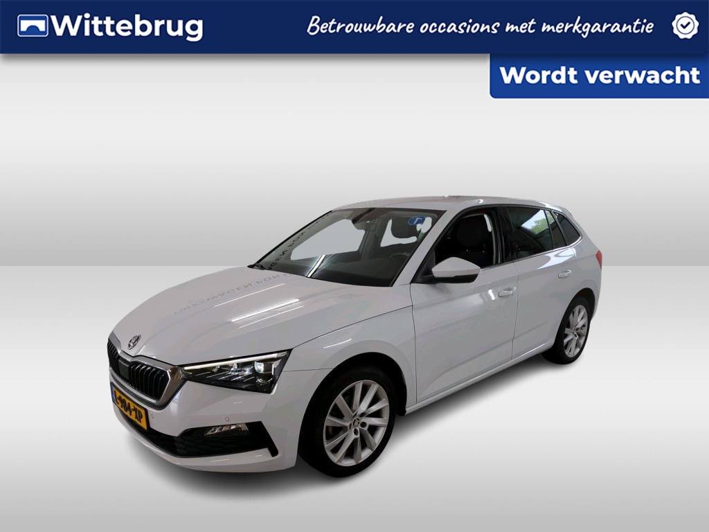 Skoda Scala 1.0 TSI Business Edition / LEER/ PARK.SENSOREN V+A/ CAMERA/ CRUISE/ STOELVERWARMING/ ELEK.STOEL/ DIGITAL DASH/ NAVI/ CLIMA/ LED