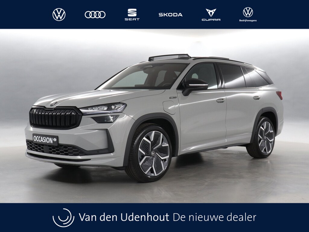 Skoda Kodiaq 1.5 TSI 204pk PHEV Sportline Business DSG / 100% SOH / Navigatie / / Panoramadak / Stoel+Stuurverwarming / Camera