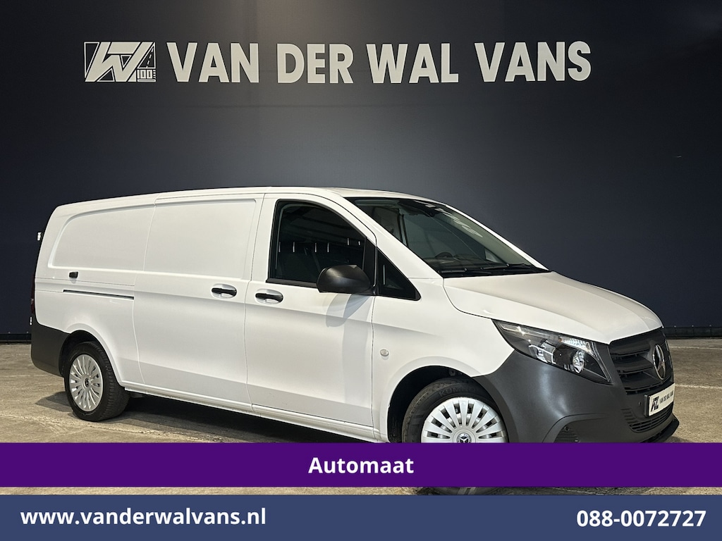 Mercedes-Benz Vito 116 CDI 164pk 9G-Tronic Automaat L3H1 Model 2025 Euro6 Airco | XL MBUX | Camera | Navigatie | Adaptieve Cruisecontrol Stoelverwarming, Bijrijdersbank