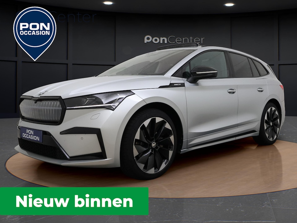 Skoda Enyaq 60 Sportline | Pano Dak | Camera | Side Assist | ACC | Stuur-/Stoelverwarming V+A | Elek. Achterklep | 21'' |