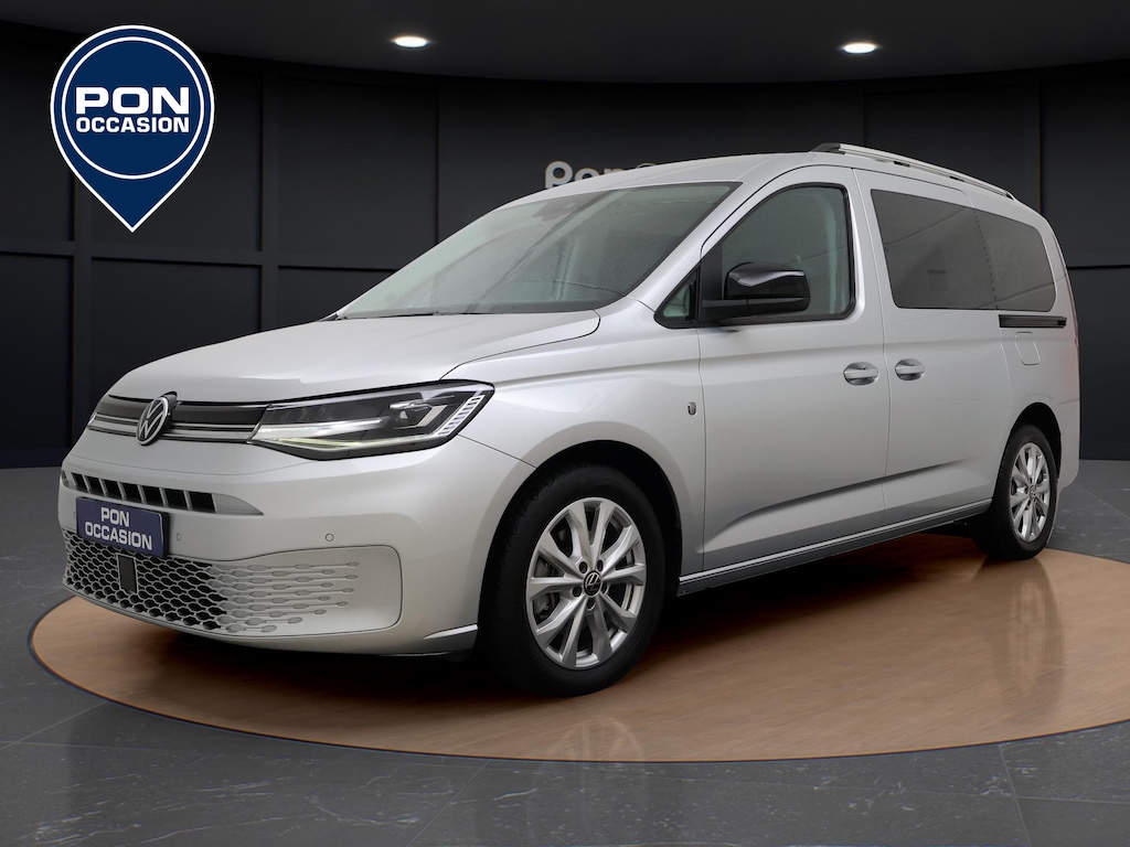 Volkswagen Caddy Maxi 1.5 TSI 7p | 7 Persoons | Parkeerhulp | ACC | Stoelverwarming | Spiegelpakket | Carplay | Getint Glas | 17'' |
