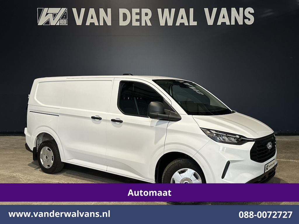 Ford Transit Custom 2.0 TDCI 136pk Automaat L1H1 Euro6 Airco | Camera | LED | Apple Carplay | Cruisecontrol Android Auto, Verwarmde voorruit, Parkeersensoren, Bijrijdersbank