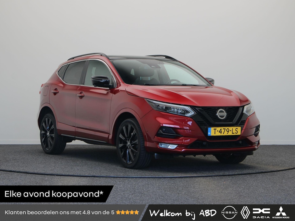 Nissan Qashqai 158pk DIG-T N-Tec | Trekhaak 1500KG | Panormadak | Rondomzicht camera | Apple carplay | Dual Zone climate control | Adaptive cruise control |