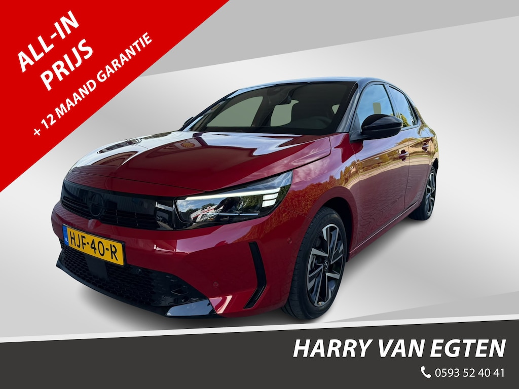 Opel Corsa 1.2 Turbo Hybrid GS | Navi | Camera | LED | Carplay | Parkeersensoren |