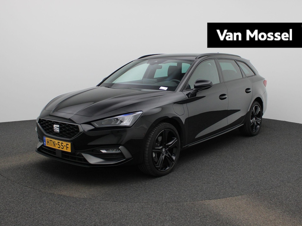SEAT Leon Sportstourer 1.5 TSI e-Hybrid FR Business 204 PK | Automaat | Black Pack | LED Koplampen | Navigatie | Climate Control | Apple Carplay/Android Auto | Achteruitrijcamera | Adaptive Cruise Control | Parkeersensoren | Privacy Glass | Virtual Cockpit |